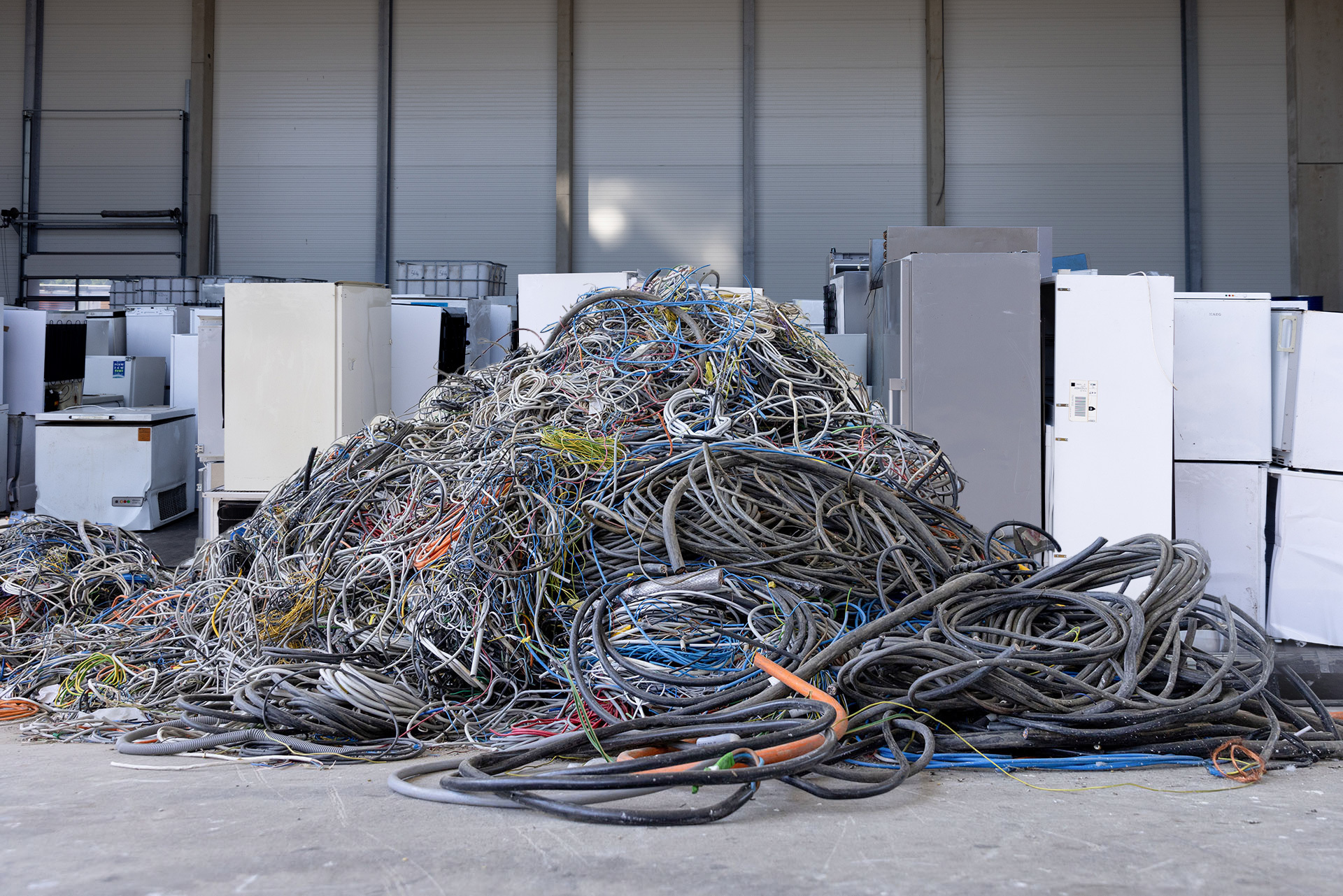 Cable and wire recycling